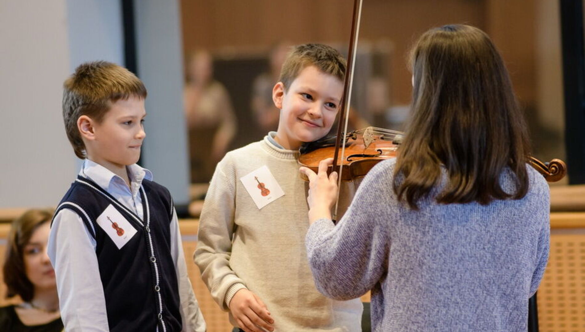 В гости к оркестру. Струнные
Встреча с солистами оркестра 