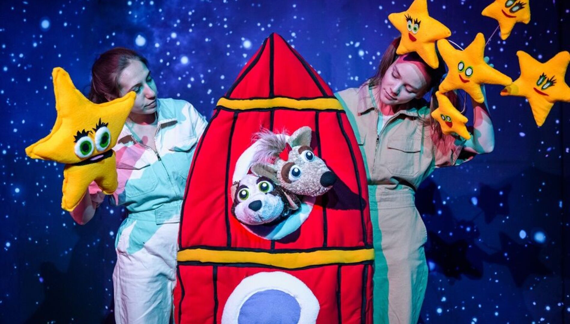 Путешествие в космос
Кукольный спектакль