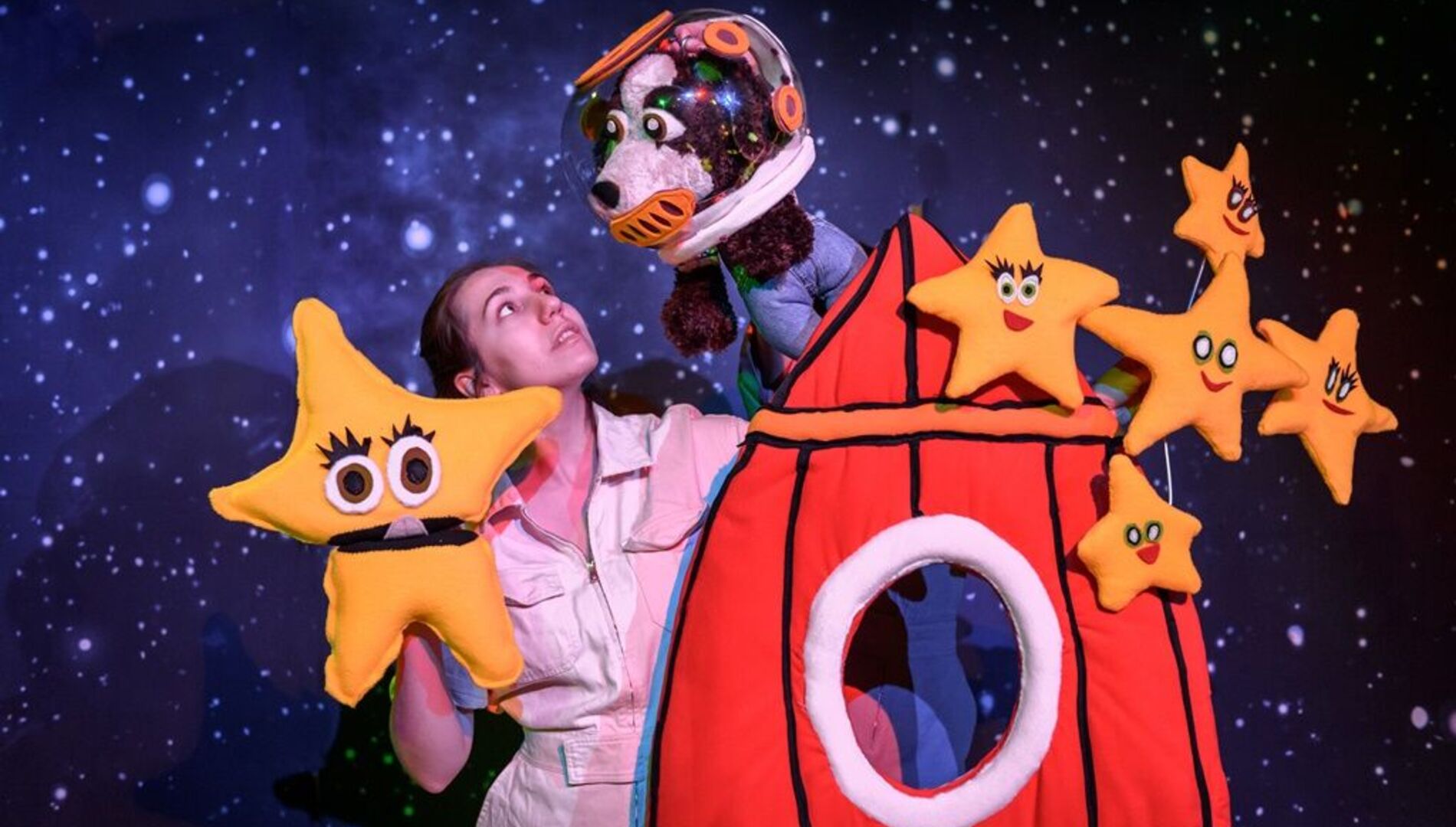 Путешествие в космос
Кукольный спектакль